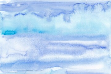 Hand painted watercolor background with vibrant colors. Abstract textured background with splashes.