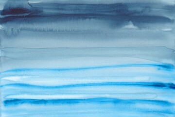 Hand painted watercolor background with vibrant colors. Abstract textured background with splashes. © Desenarrt
