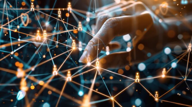 Executives touch human resource network structure, Management and recruitment of HR, Effective organizational structure.