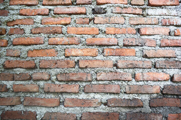 Bricks from a newly constructed building