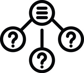 Self talent evolution icon outline vector. Career skills development. Expertise aptitude improvement