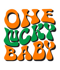 Retro St Patrick day color Craft Design. T-shirt Design. Illustration