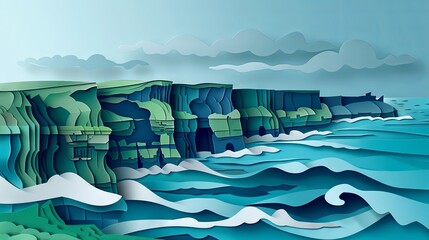 Cliffs of Moher Landscape: Dramatic Irish Beauty

