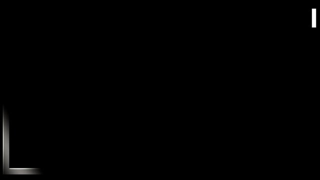 Twitch frame simple animation for streamer, content creator, etc