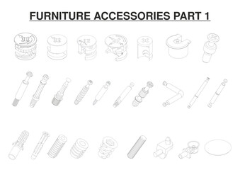 Minifix Fastener Types | Glass Lock, Mitre Connector, Double Bolt
Easy Furniture Assembly with Minifix | Hardware Connectors
Robust and Aesthetic Furniture with Minifix Assurance | Products Suitable 