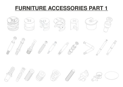 Minifix Fastener Types | Glass Lock, Mitre Connector, Double Bolt
Easy Furniture Assembly with Minifix | Hardware Connectors
Robust and Aesthetic Furniture with Minifix Assurance | Products Suitable 