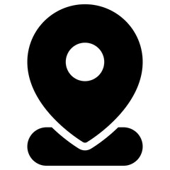 Fototapeta na wymiar location icon, simple vector design