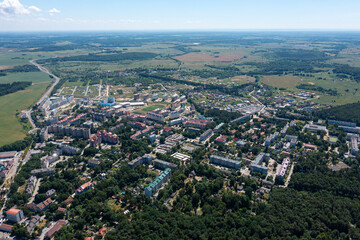 Svetlogorsk town. Kaliningrad region. Aerial view