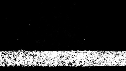 Vintage rough textured black and white image