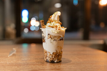 ホテルのパフェ