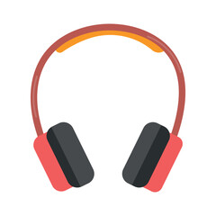 Headphones Vector Illustration