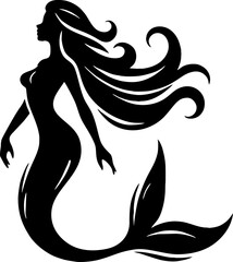 Mermaid Logo Vector 