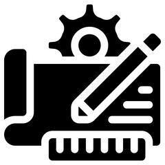 sketch icon, simple vector design