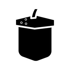 Acorn Food Fruit Glyph Icon