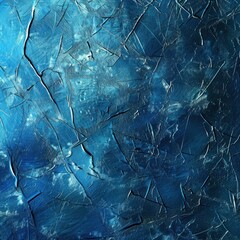 Scratched Blue foil texture