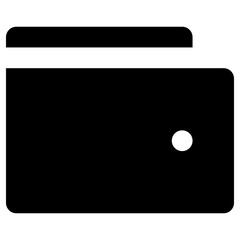 Fototapeta na wymiar wallet icon, simple vector design