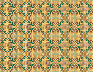 Oriental decorative seamless pattern background
