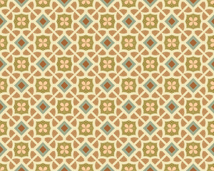 Oriental decorative seamless pattern background