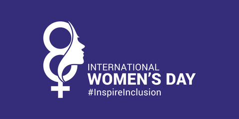 Women's Day cosmetics and beauty creative concept, promotional display creative with stylish pink 8 March symbol concept. Beauty silhouette for banner design for spa, fashion, hairdressing