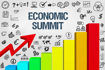 Economic Summit	 - obrazy, fototapety, plakaty