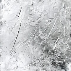 Scratched White foil texture