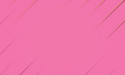 Paper cut style with halftone background.