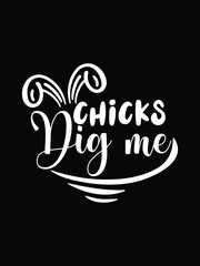 Easter day typography egg lettering t-shirt design holiday greeting cute bunny vector art