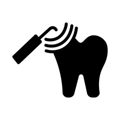 Care Clean Dental Glyph Icon