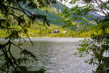 Morskie Oko mountain lake ,  © eric