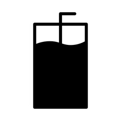 Drinking Fitness Water Glyph Icon