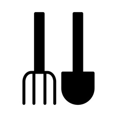 Agriculture Garden Tool Glyph Icon