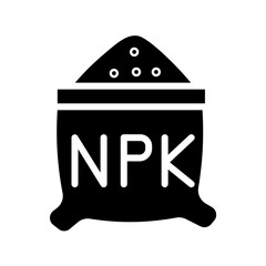 Farming Gardening Sack Glyph Icon