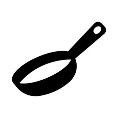 Pan Kitchen Tool Glyph Icon