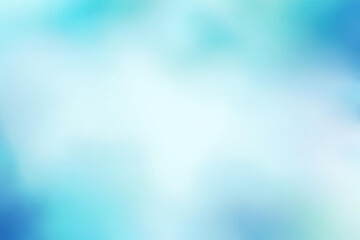 Abstract Gradient Smooth Blurred Watercolor Blue Background Image