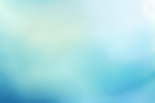 Abstract Gradient Smooth Blurred Watercolor Blue Background Image