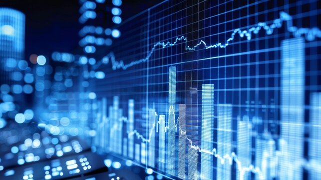 Business finance investment, Against the backdrop of economic uncertainty, financial analysts provide insights into market trends and risk mitigation strategies