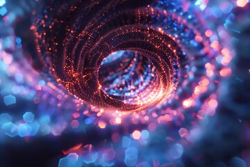 abstract energy portal background