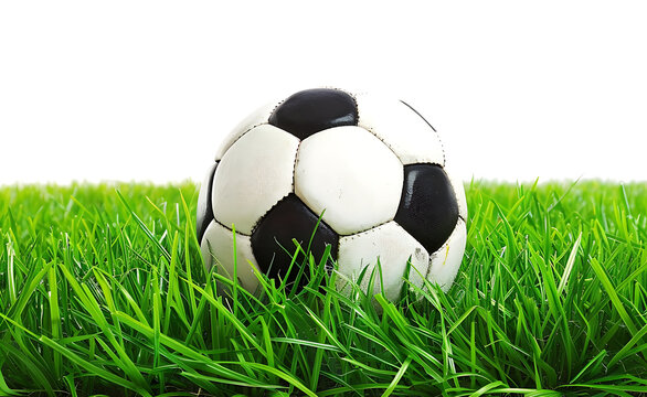 soccer ball on grass png