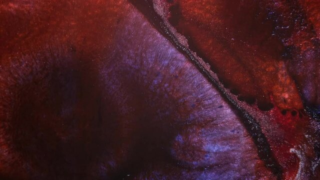 抽象的で芸術的なイメージ　青ざめる世界