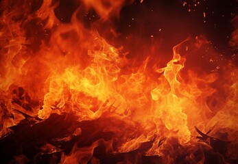 Fototapeta na wymiar blaze fire flame texture background, close up of fire flame texture