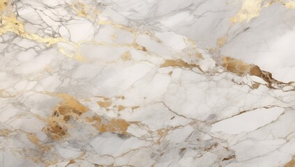 White marble with gold leaf and gold edges