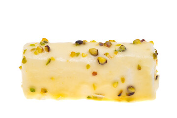 glazed cheese with filling isolated