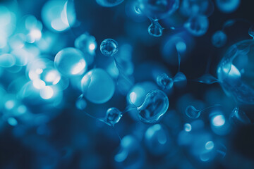 Abstract medical futuristic background