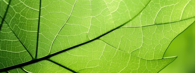 Abstract image of green leaves