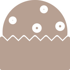 Fototapeta premium cookie icon 