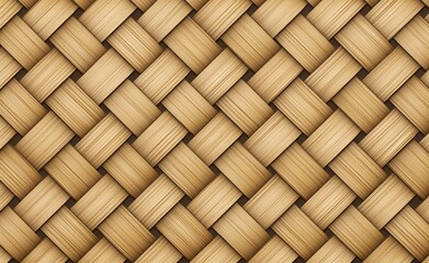 Seamless bamboo woven texture background