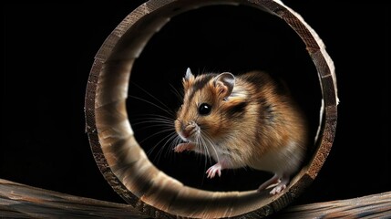 Hamster Olympics: Showcasing Agility and Training Marvels