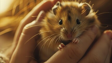 Cuddles and Care: Hamster-Owner Bonding Moments