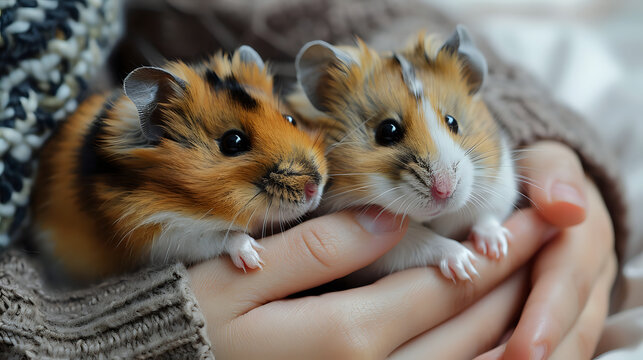 Hamster Harmony: Heartwarming Bonds with Owners