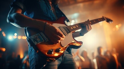 Guitarist in Spotlight: Live Concert Performance